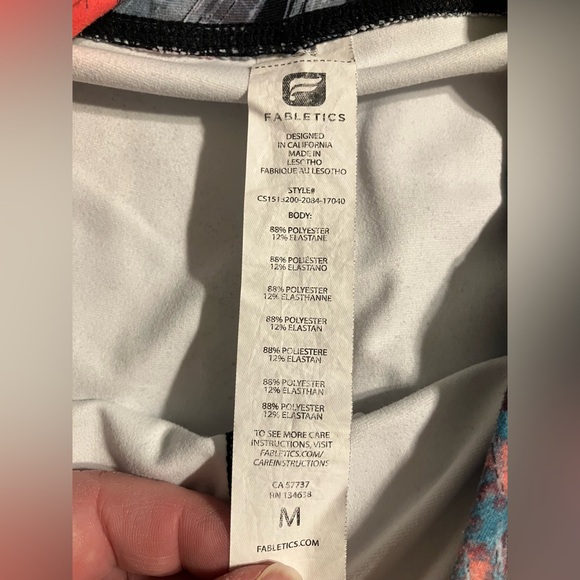 Fabletics Running Capris - Picture 4 of 5